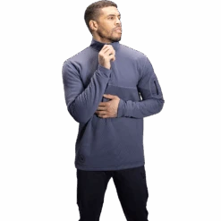 BAUER FLC 1/2 ZIP PERFORMANCE TOP -Bauer 1060275 periwinkle 2