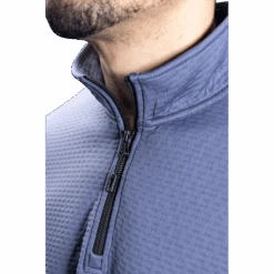 BAUER FLC 1/2 ZIP PERFORMANCE TOP -Bauer 1060275 periwinkle 7